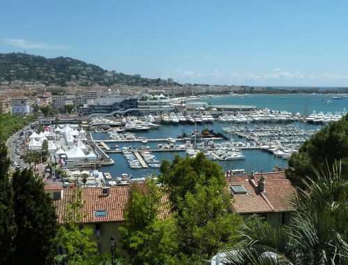 Vue sur mer à Cannes